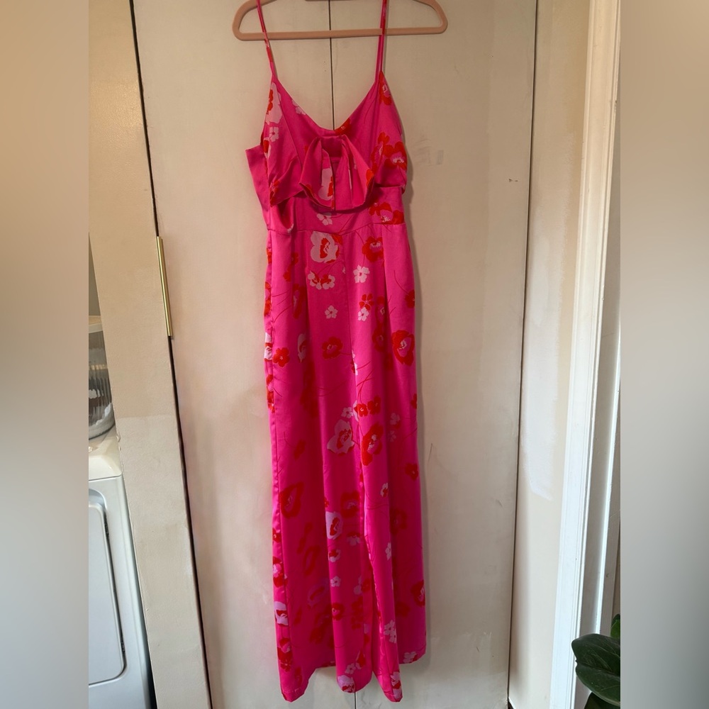 Sugarlips Pink Maxi Jumpsuit Resort Wear